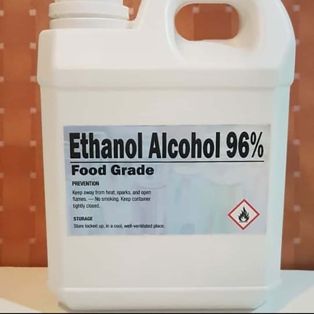 ALKOHOL 96% 1000ml (ETHANOL) , FOOD GRADE
