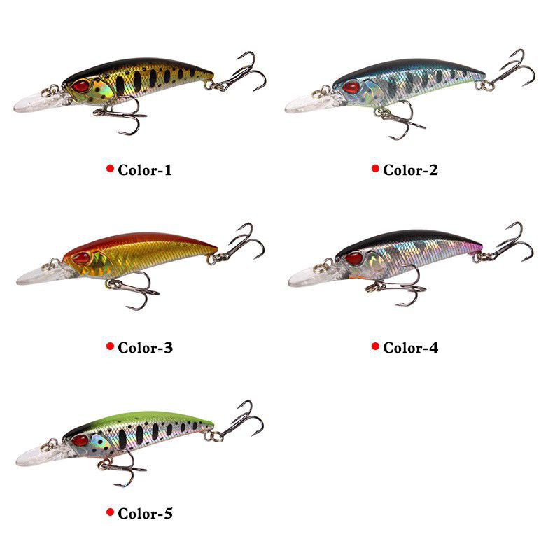 UMPAN PANCING KERAPU KAKAP LURE CASTING MINOW 7.5cm/5gr