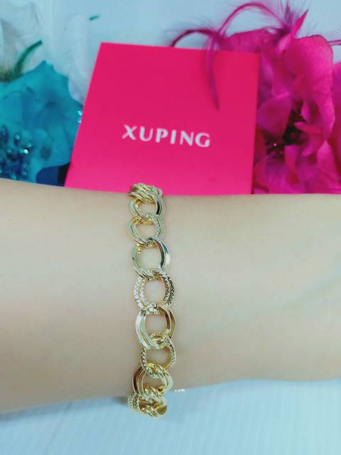 Gelang Rantai korea xuping lapis mas GRX-09