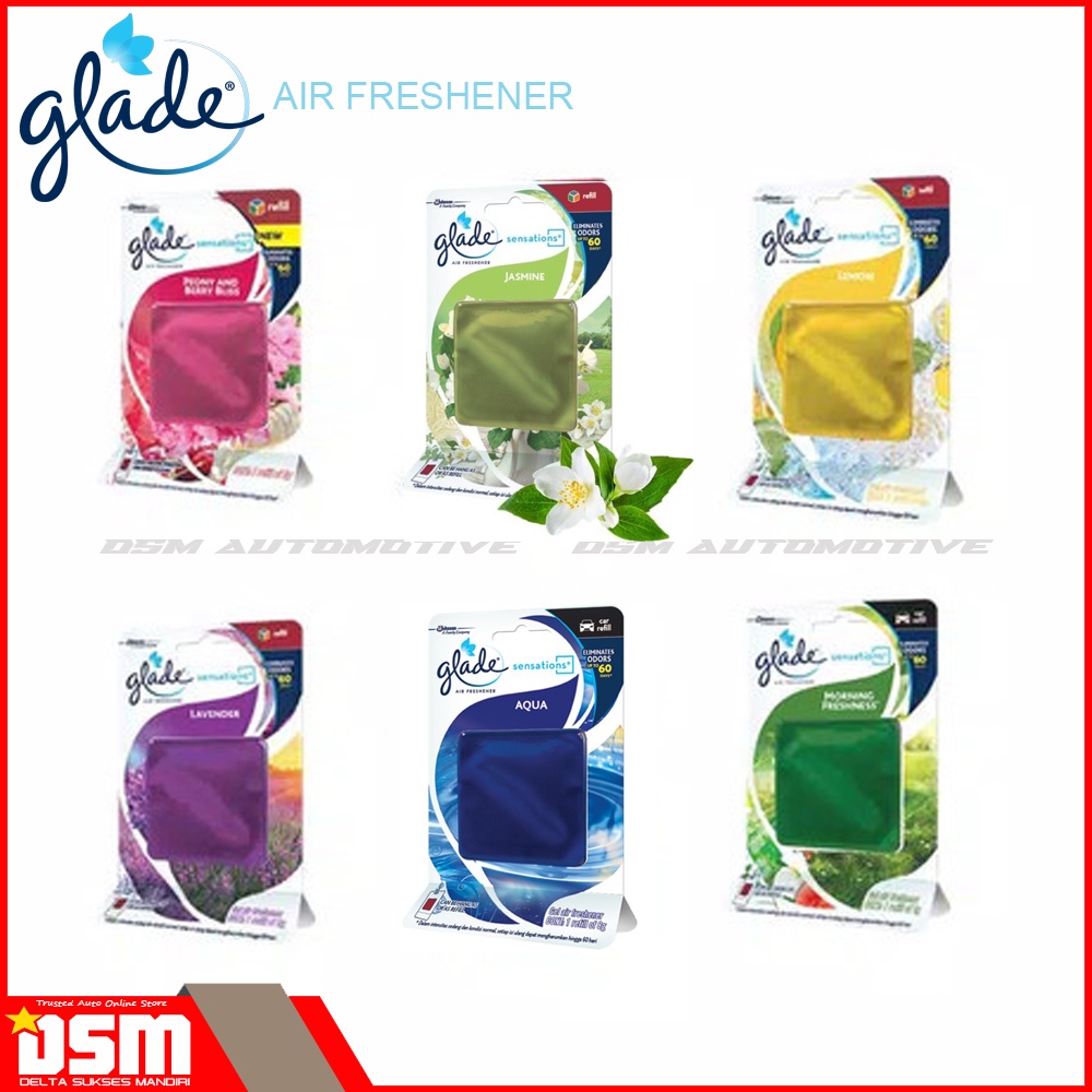 Glade Parfum Mobil / Glade Continuous Freshness / Glade Deosmile / Pengharum Ruangan / DSM