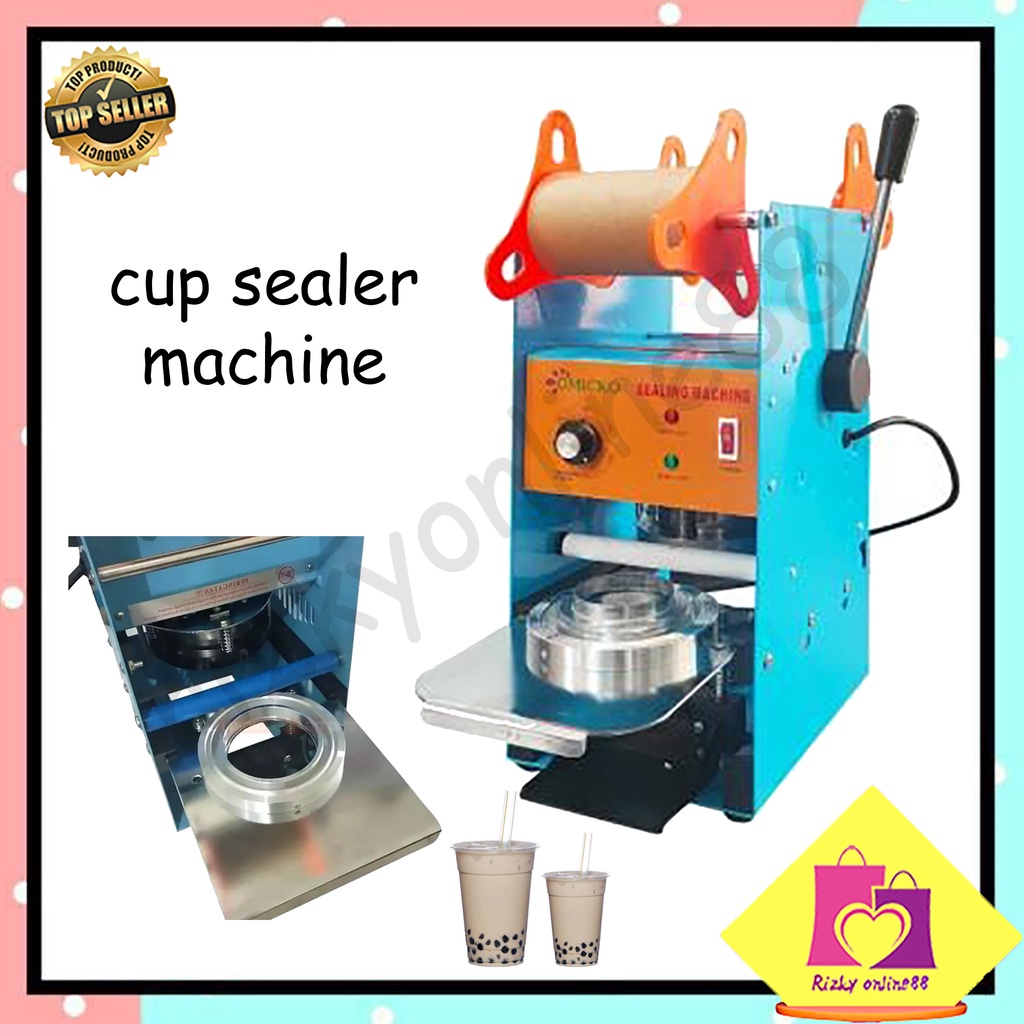 Rizkyonline88 alat press plastik mesin cup sealer