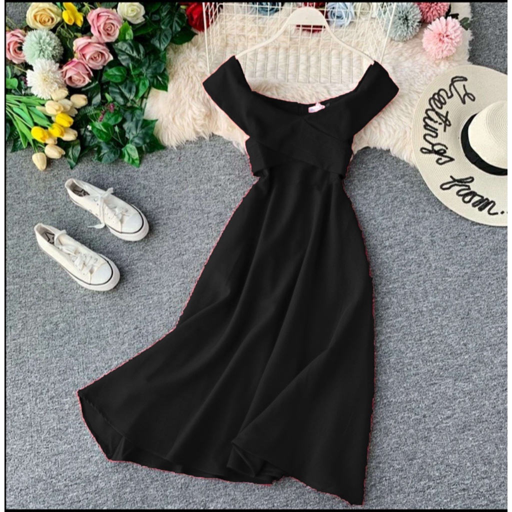 WSE390 - Dress Violin Dress Atasan Tunik Wanita PREMIUM QUALITY