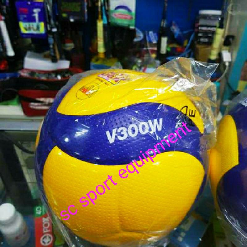 Bola Volly Mikasa V300w Original Japan