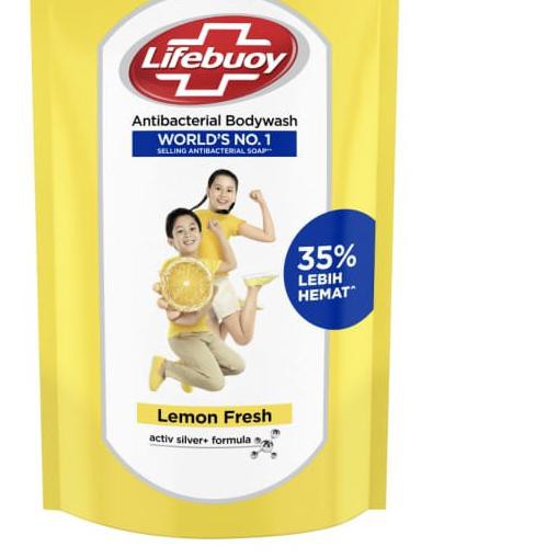 Ω Lifebuoy Sabun Cair Lemon Fresh Refill 900Ml Multi Pack ۞