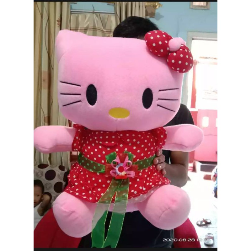 Boneka hello kitty pita perut size:XXL