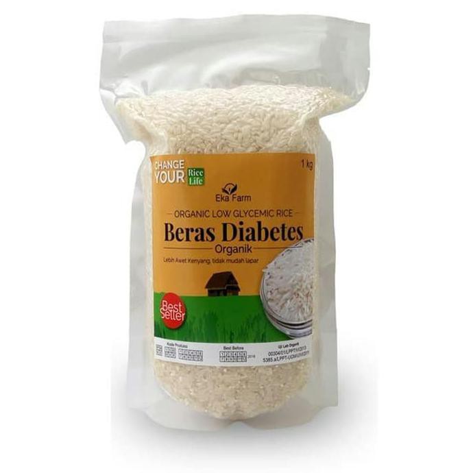 

BERAS- BERAS DIABETES EKA FARM 1 KG -UNGGULAN.