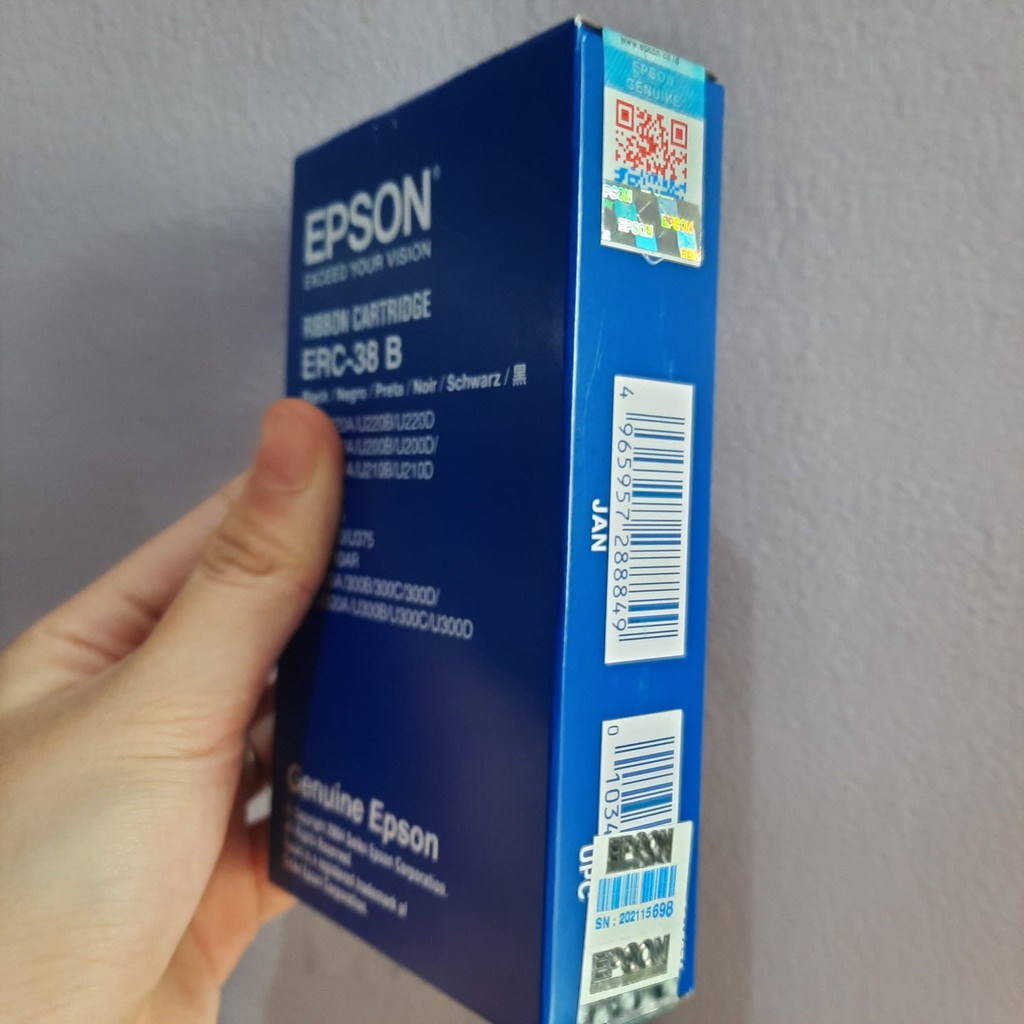 Epson Ribbon Cartidge ERC-38B