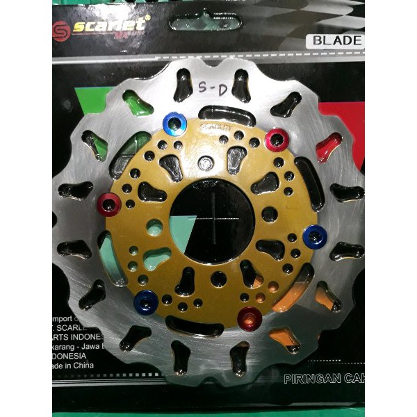 GOOD!!!! piringan cakram disc depan blade Revo abs supra x 125 fi variasi ukuran standar
