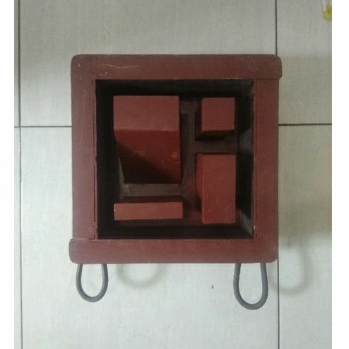 Cetakan Loster besi Jalusi Minimalis