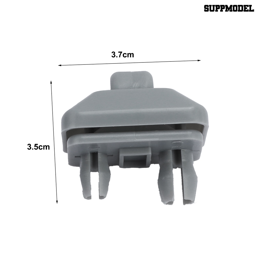 Suppmodel Klip Holder Sun Visor Mobil Tahan Lama Warna Abu 8U0857562A Untuk A1 A3 A4L A5 A6 A7 Q5