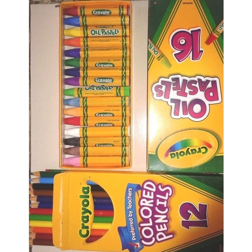 

Bayar Ditempat Crayola - Paket Promo Colored Pensil Dan Oil Pastel Sale Kode 1378