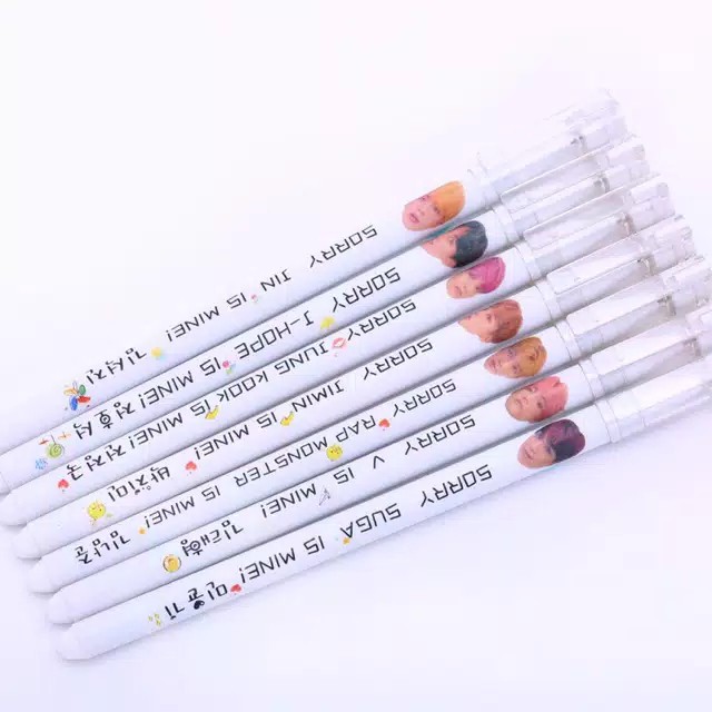 

KPOP BTS BT21 Pena Pulpen Korea Pen Jungkook V Jimin