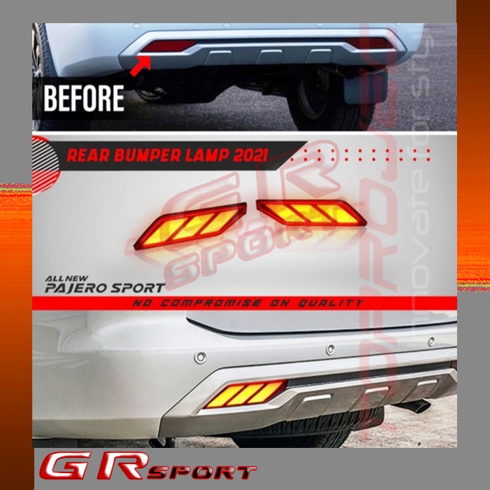 Lampu Led Bumper Belakang Otoproject Pajero Sport 2021