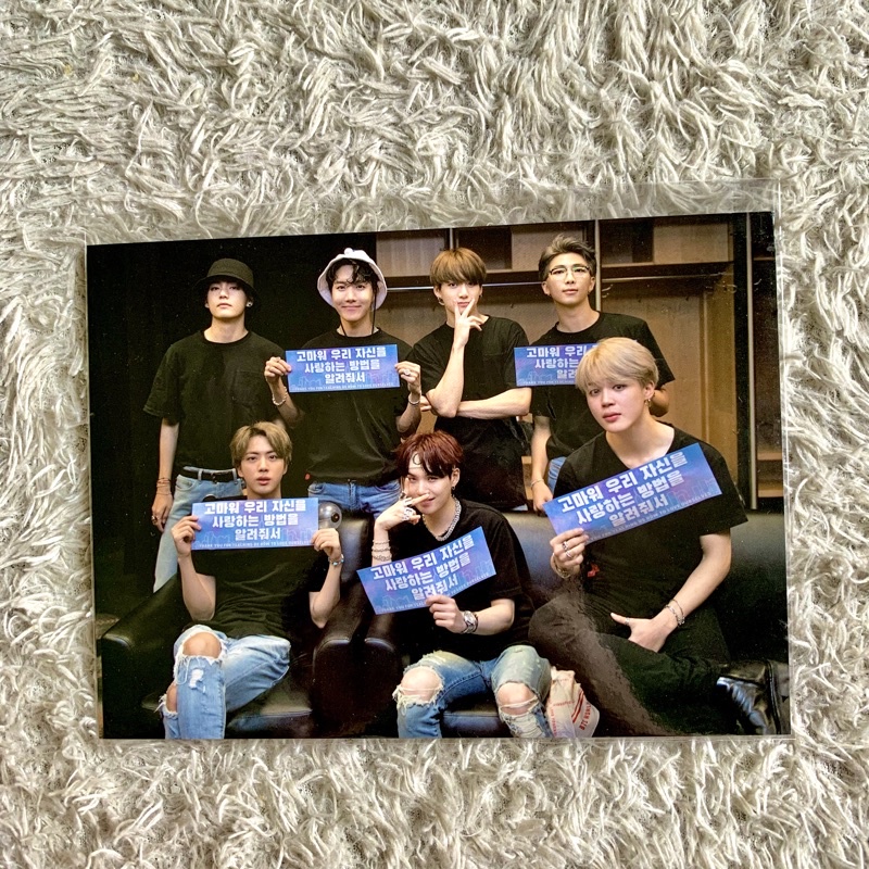 POSTCARD DVD BTS LY NY LOVE YOURSELF NEWYORK