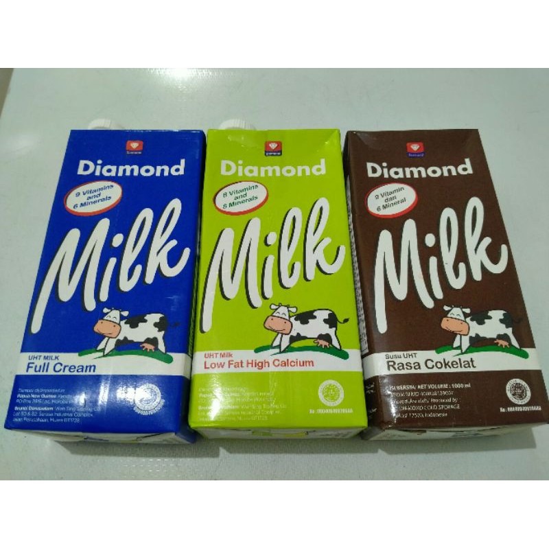 

susu diamond UHT 1 liter