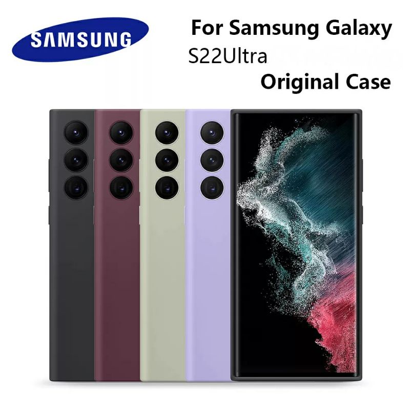 Original Case Samsung Galaxy S22 Ultra Silicone Cover