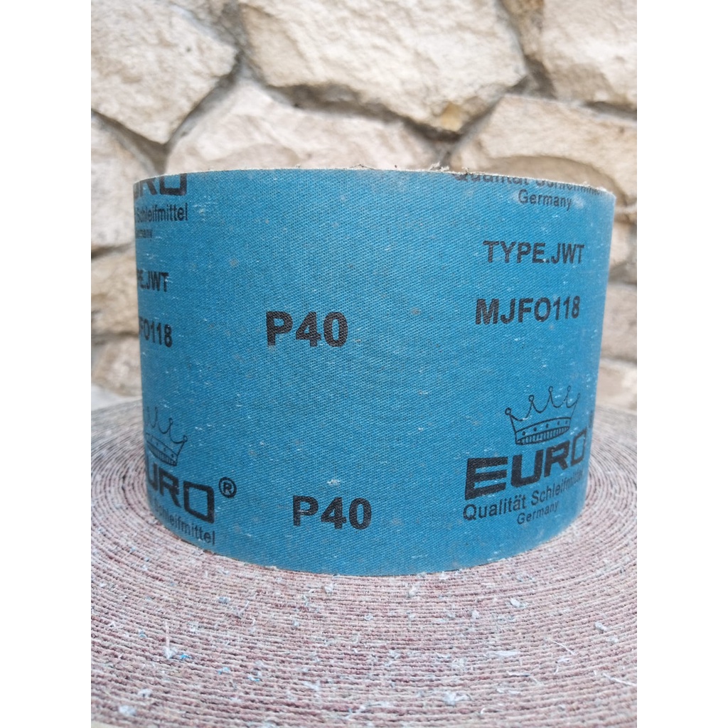 Amplas Roll meteran Euro Blue 45 Meter satu Roll Tahan panas