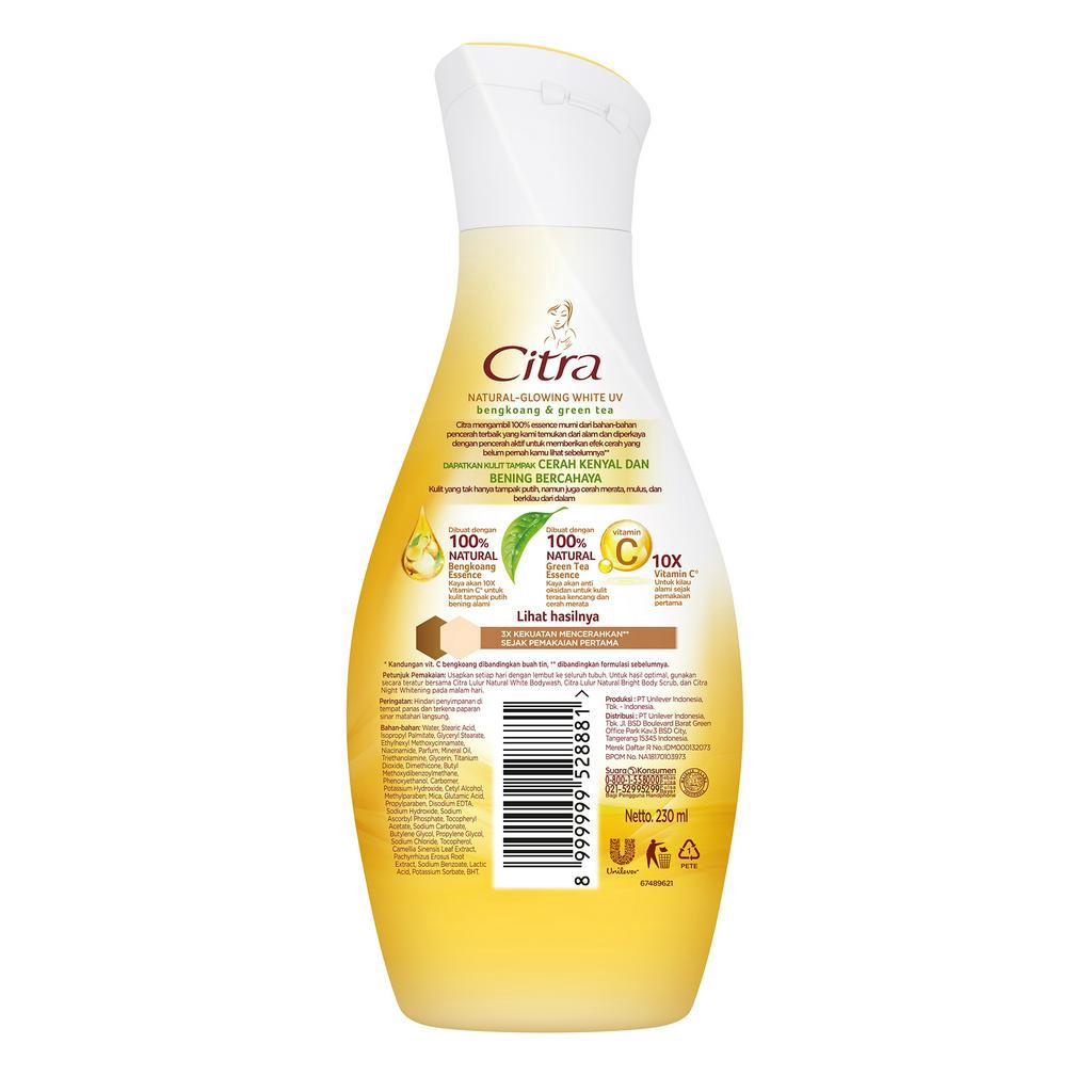 Citra Hand &amp; Body Lotion Natural Glow UV 210ml