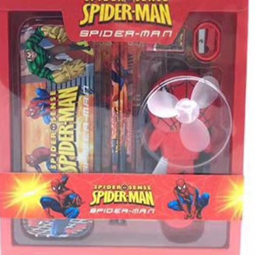 

SHHM KJ !! STUDY SET STATIONERY SET ALAT TULIS SEKOLAH ANAK PENSIL ATK KARAKTER LITTLE PONY/SPIDEMAN 8033 ● 48