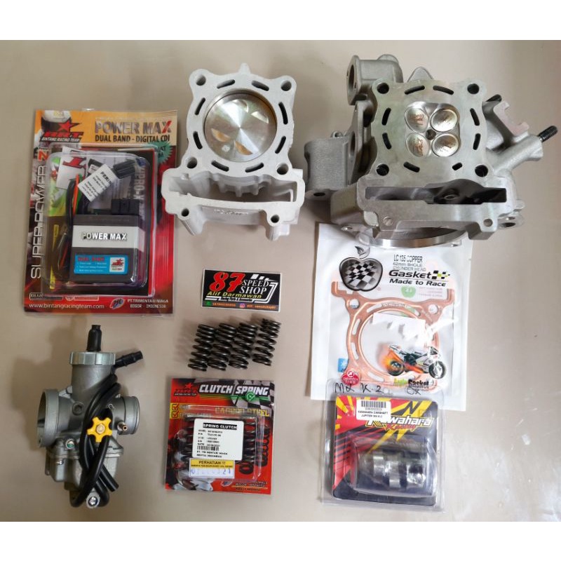 Paket Bore up Jupiter mx 165cc 170cc 180cc 185cc Sniper Exciter Lc135