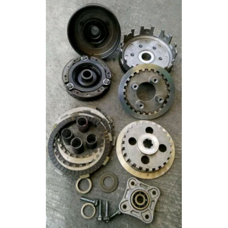 Draf Gear Primer Sekunder Hous Kopling Full Set Komplit Honda SUPRA X GRAND SUPRA FIT Original Motor