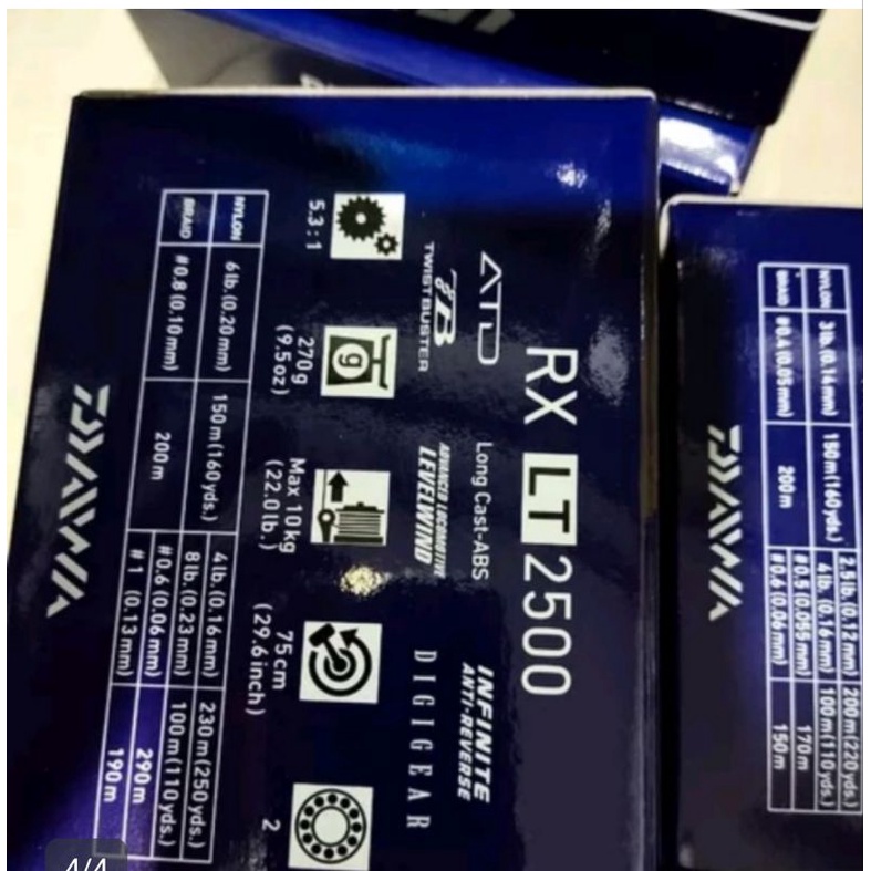 reel daiwa RX lt 2000 2500 3000 4000 5000 6000 reel kuat bagus