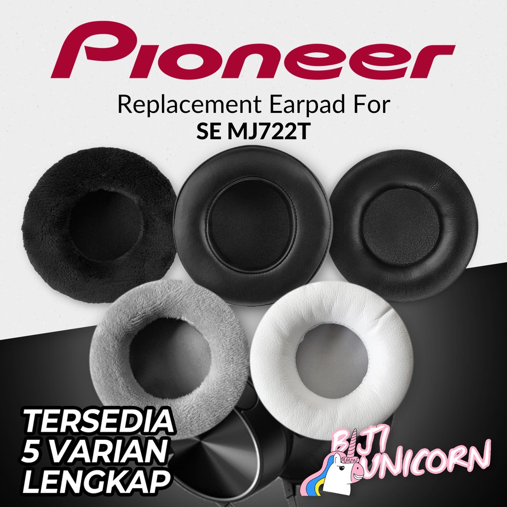 Earcup Earpad Ear Cushion PIONEER SE MJ722T / SEMJ722T DEEP BASS Sound