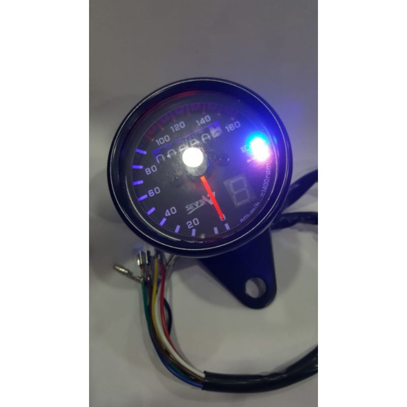 SPEEDOMETER SPEEDO SPEDO GEAR POTITION INDIKATOR TD 326 CLASSIC RETRO CB GL TIGER VIXION MEGAPRO