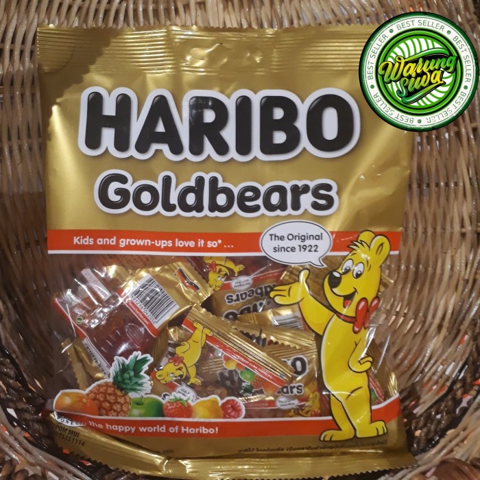 

Haribo goldbeans besar 200 gram