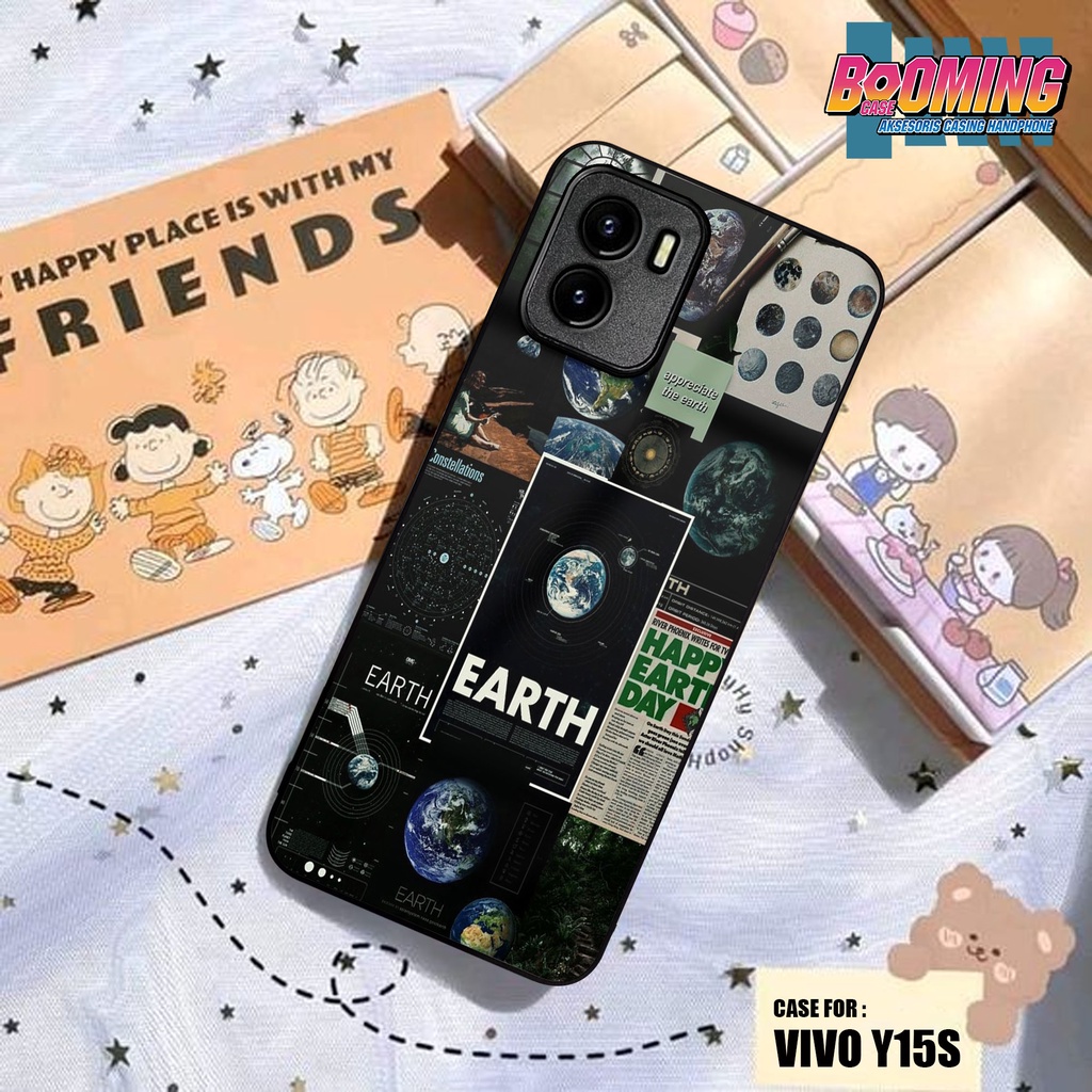 Casing Vivo Y15S - VIVO Y01 Hardcase 2D Glossy Case Motif NASA