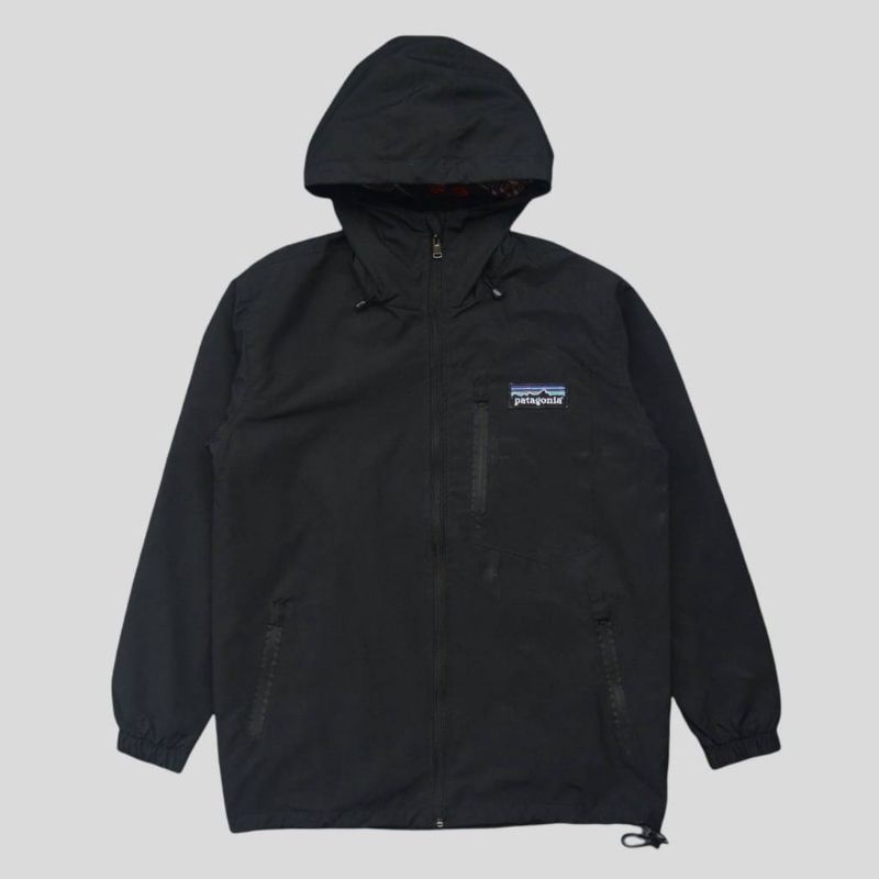 JAKET OUTDOOR PATAGONIA TEZZERON BLACK& NAVY PREMIUM TERBARU TERLARIS