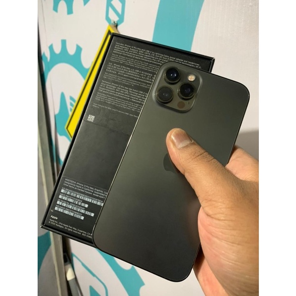 iphone 12 pro max 128 gb ex inter zp/a setara ibox nominus fullset terawat