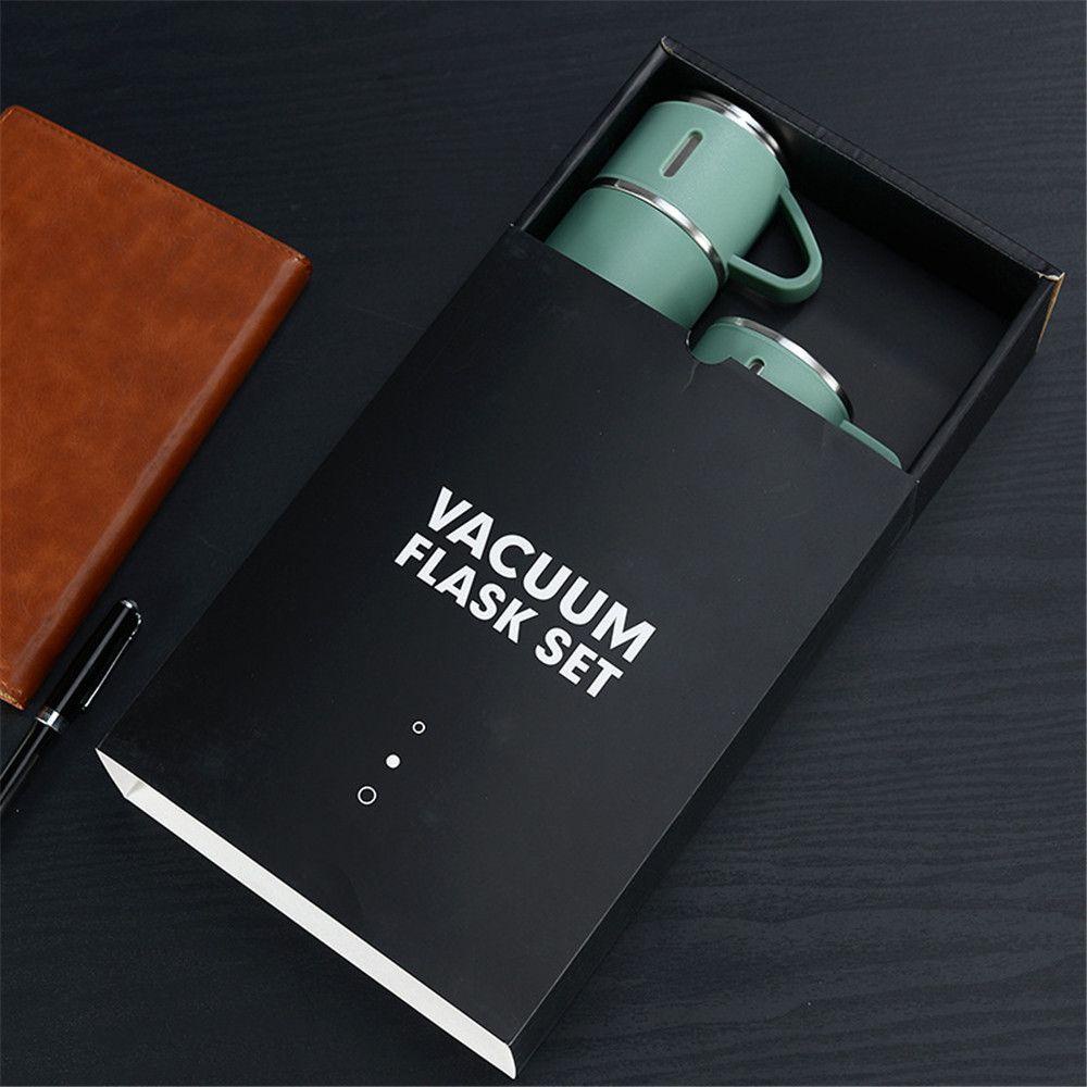 Solighter Termos Cangkir304 Stainless Steel Mug Teh Vacuum Flasks Termos Stainless Steel