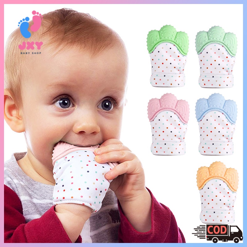 Teether bayi/NEW PRODUCT Sarung Tangan Teether Bayi/Mitten Baby Glove Teether/Sarung tangan baby teether L158