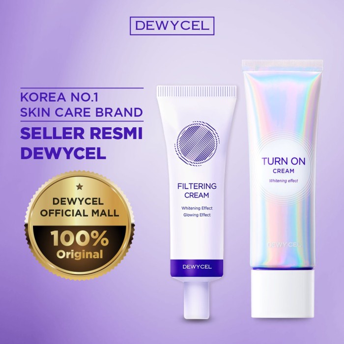 Dewycel Turn on Cream Filtering Cream