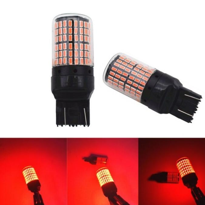 Bohlam Rem Lampu LED T20 Model Tancap Mobil Honda Jazz Freed Brio CRV garasiau70 dijamin