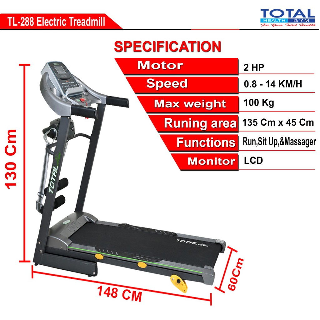 Treadmill Elektrik TL-288 SURABAYA