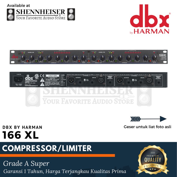 Compressor / Limitter DBX 166 XL