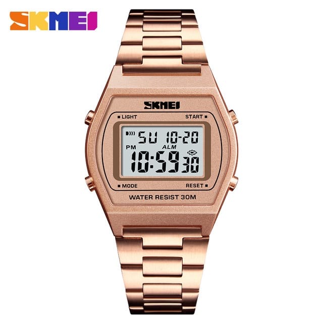 SKMEI 1328 ORIGINAL/JAM TANGAN CEWEK DIGITAL STAINLESS STEEL/JAM TANAGN ORIGINAL/JAM TANGAN SKMEI 1328 TERMURAH