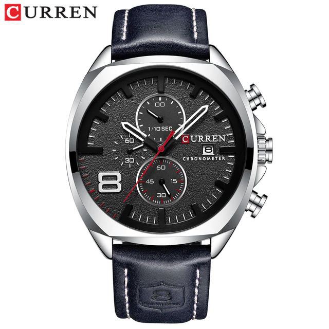 Jam Tangan Pria CURREN 8324 Chrono Aktif Original