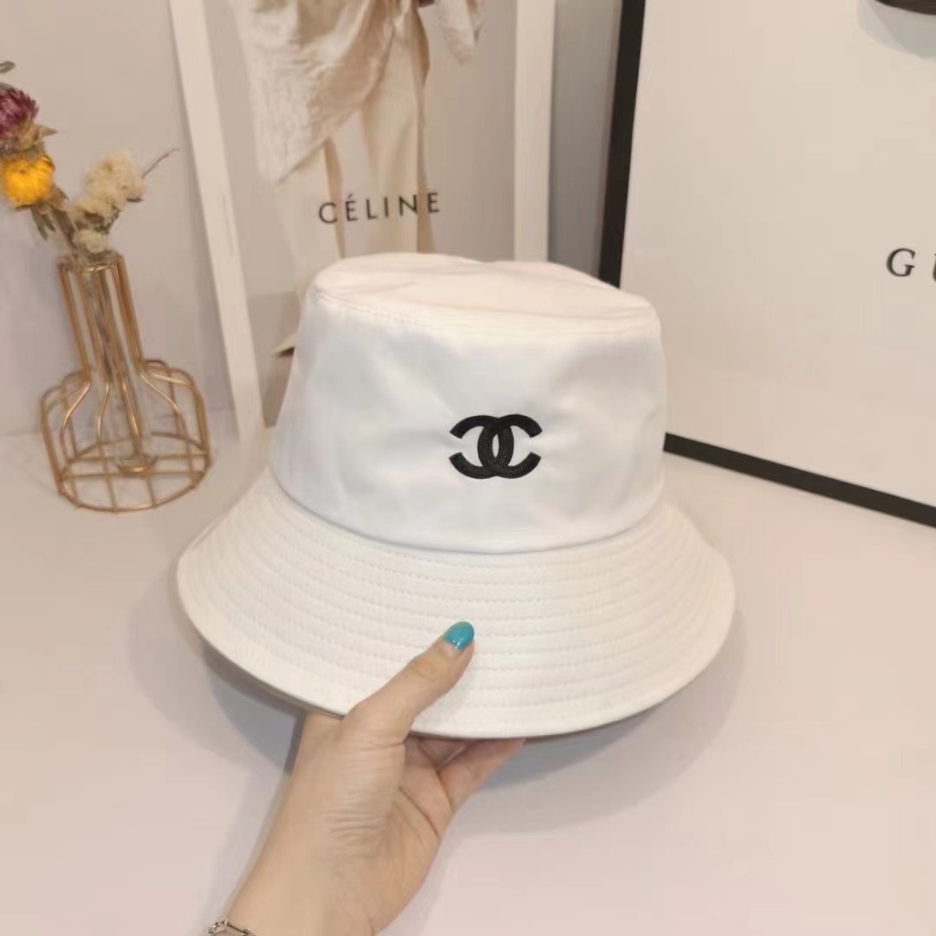Topi Bucket Motif Bordir Gaya Hip Hop Untuk Pria Dan Wanita