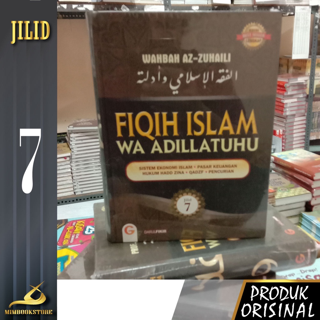 Jual Buku Fiqih Islam Wa Adillatuhu Jilid 7 Prof Dr Wahbah