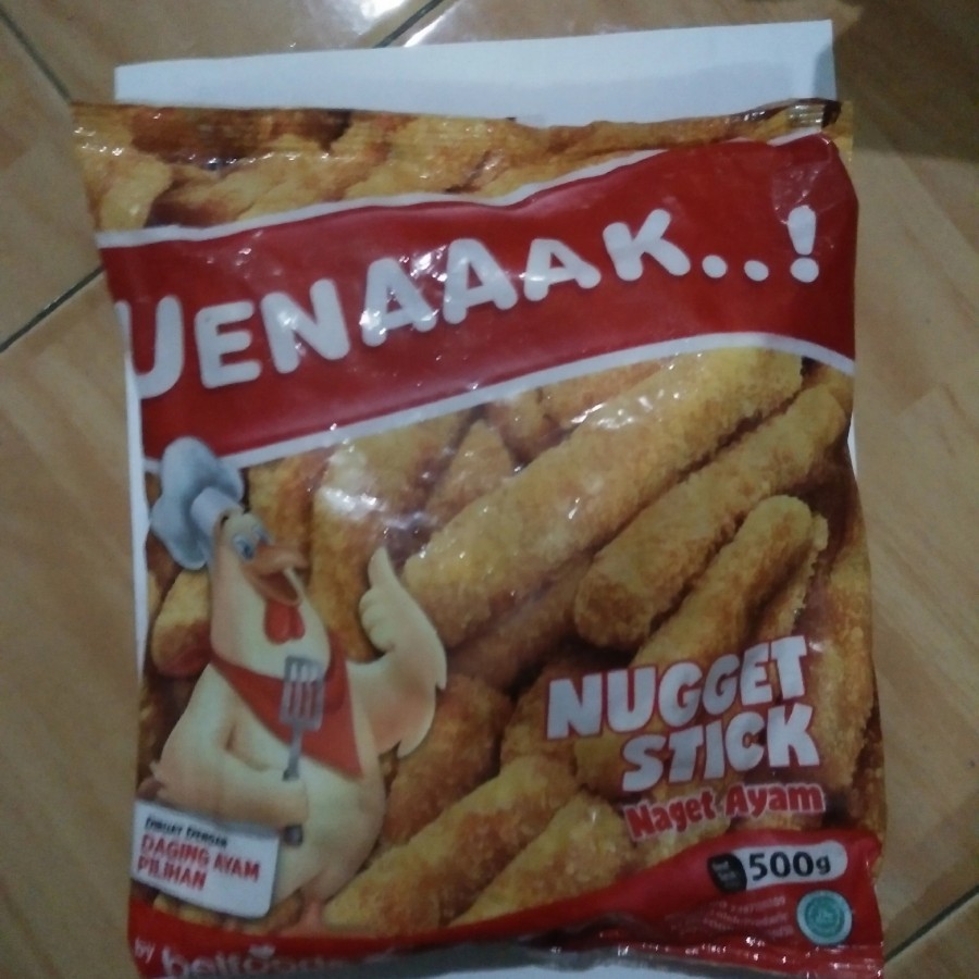 

Nugget Stik Naget Ayam Stik Belfoods Uenaaak 500gr