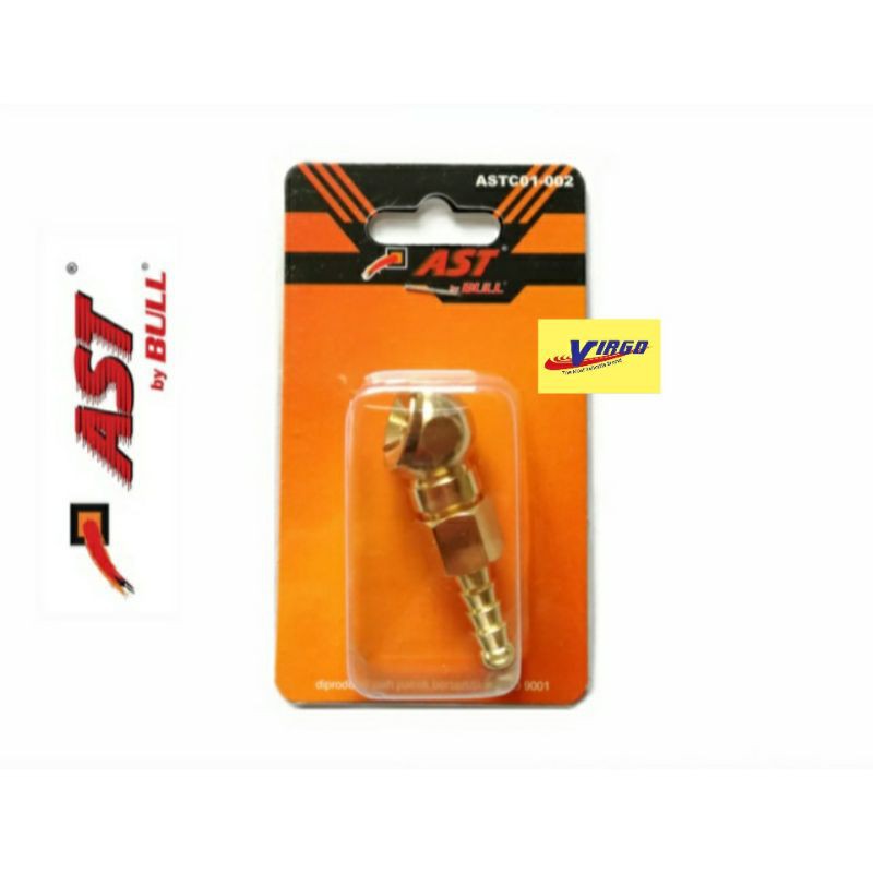 ISIAN ANGIN BAN KEONG AIR CHUCK TIRE INFLATOR KEPALA POMPA BAN AST