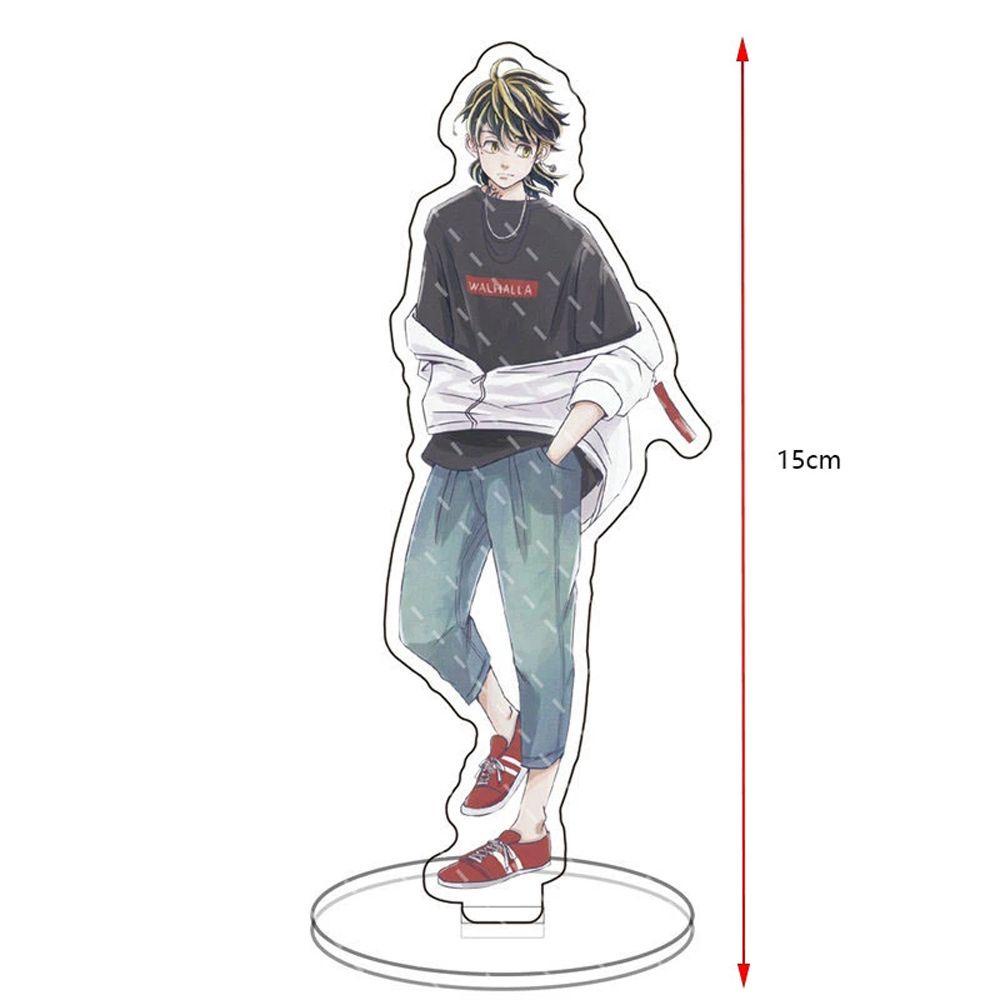 Lanfy Tokyo Revengers Figure Kawaii Tokyo Avengers Figure Model Koleksi Mainan Props Kipas Anime Hadiah Ornamen Cosplay Action Figure