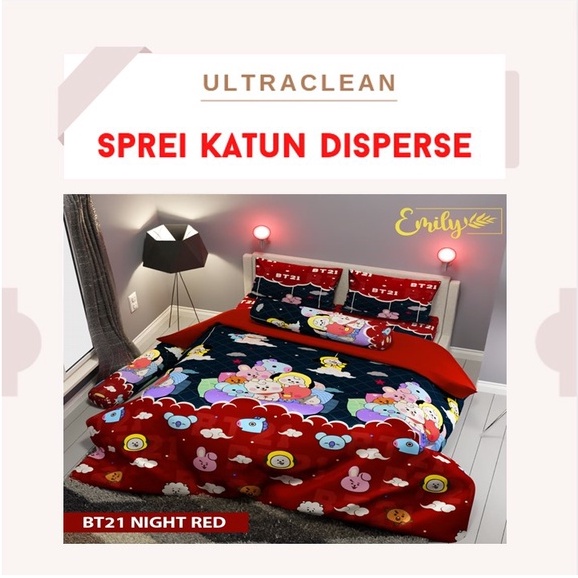 Sprei Homemade Anak Cewek cute princes pink &quot;PREMIUM&quot; katun ukuran 90 100 120 140 160 180x200 &amp; 200