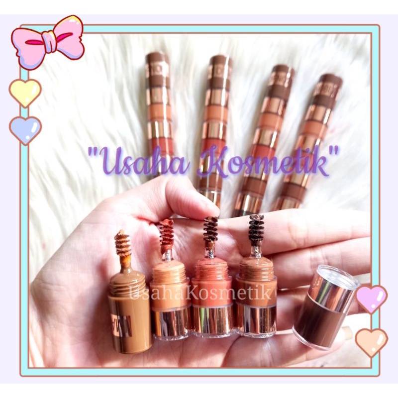 ECER!! EYEBROW IMAN OF NOBLE 4 SUSUN 4WARNA LENGKAP EYEBROW SIKAT 4 WARNA NO. 4002-05D