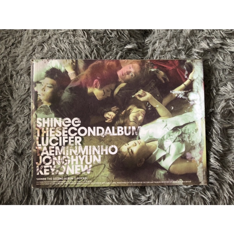 CD KPOP SHINee Second Album "Lucifer" Original 100% (Preloved)