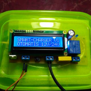Module Charger Batterai Accu modul Cas Otomatis Aki 12V DC
