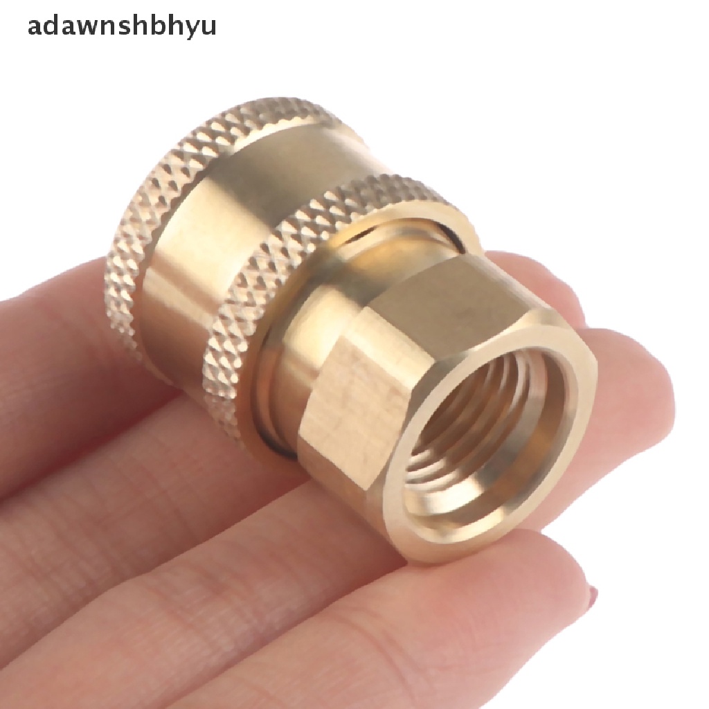 Adawnshbhyu 1pc1per4 &quot;Female NPT Kuningan Quick Connect Coupler Tool Untuk Mesin Cuci Tekanan